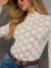 Milan Kiss Bluse in Creme