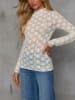 Milan Kiss Bluse in Creme