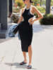 Milan Kiss Jurk wit/zwart