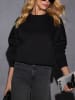 Milan Kiss Sweatshirt zwart