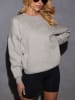 Milan Kiss Sweatshirt in Grau
