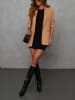 Milan Kiss Blazer in Hellbraun