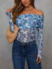 Milan Kiss Blouse blauw