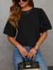 Milan Kiss Bluse in Schwarz