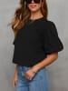 Milan Kiss Bluse in Schwarz