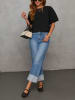 Milan Kiss Bluse in Schwarz