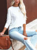 Milan Kiss Sweatshirt wit