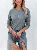 Milan Kiss Sweatshirt grijs