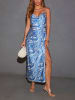 Milan Kiss Kleid in Blau