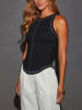 Milan Kiss Top in Schwarz