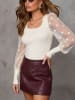 Milan Kiss Bluse in Creme