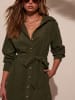 Milan Kiss Kleid in Khaki
