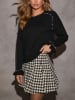 Milan Kiss Bluse in Schwarz