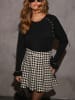 Milan Kiss Bluse in Schwarz