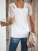 Milan Kiss Bluse in Weiß