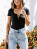 Milan Kiss Shirt in Schwarz