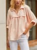 Milan Kiss Bluse in Aprikot