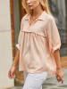 Milan Kiss Bluse in Aprikot