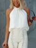 Milan Kiss Bluse in Weiß