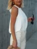 Milan Kiss Bluse in Weiß