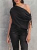 Milan Kiss Bluse in Schwarz