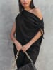 Milan Kiss Bluse in Schwarz
