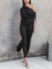 Milan Kiss Bluse in Schwarz