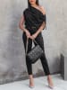 Milan Kiss Bluse in Schwarz