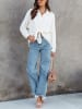 Milan Kiss Blouse wit