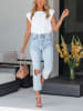 Milan Kiss Bluse in Weiß