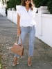 Milan Kiss Blouse wit