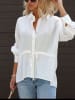 Milan Kiss Bluse in Weiß