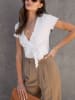 Milan Kiss Bluse in Weiß