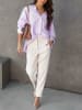 Milan Kiss Blouse lichtroze/groen