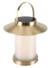 Nordlux LED-Solarleuchte "Temple" in Gold - (H)31 x Ø 22,6 cm