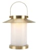 Nordlux LED-Solarleuchte "Temple" in Gold - (H)31 x Ø 22,6 cm