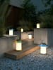 Nordlux LED-Solarleuchte "Temple" in Gold - (H)31 x Ø 22,6 cm