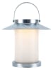Nordlux Ledsolarlamp "Temple" zilverkleurig - (H)43 x Ø 31,3 cm