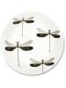 Trendy Kitchen by EXCÉLSA 3-delig tafelservies "Faune&Flore" wit/zwart