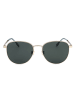 Hugo Boss Herren-Sonnenbrille in Gold-Hellblau/ Grau