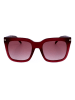 Hugo Boss Dameszonnebril bordeaux/roze