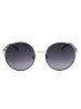 HUGO Damen-Sonnenbrille in Schwarz-Gold/ Dunkelblau