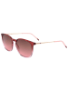 HUGO Damen-Sonnenbrille in Bordeaux-Gold/ Rosa