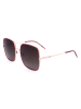 HUGO Damen-Sonnenbrille in Orange-Gold/ Schwarz