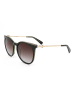 Longchamp Dameszonnebril groen-goudkleurig/bruin