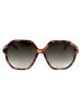 Longchamp Damskie okulary przeciwsłoneczne w kolorze brązowo-szarym