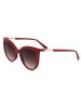 Longchamp Dameszonnebril rood/bruin