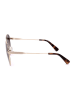 Longchamp Damen-Sonnenbrille in Gold/ Hellbraun