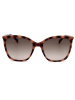 Longchamp Damen-Sonnenbrille in Hellbraun/ Braun