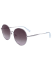 Longchamp Damskie okulary przeciwsłoneczne w kolorze srebrno-fioletowo-błękitnym